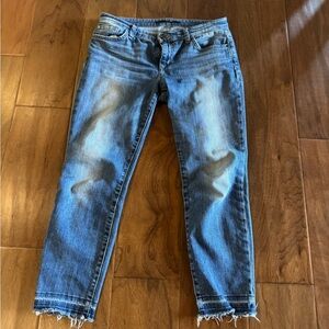 Joe's Jeans Women’s Ankle, Boot Leg Cut Blue Denim